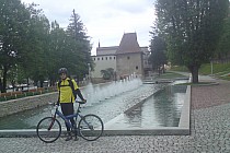 I ROWEROMANIA BESKIDU NISKIEGO .04.05.2013r..slowacja Bardejov
