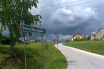 Wjeżdżając na szczyt Doliny Marczakowej zobaczyłam że dookoła zbierają się burzowe chmury