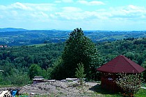 Widok ze Słonej Góry na Tuchów i okolice