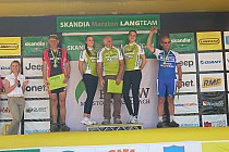 Skandia Lang Maraton Bytów 15.06.2013
Podium Medio 63 km,  M 6