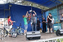 Basia odbiera nagrodę