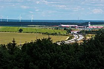 Z ambony myśliwskiej na Königshainer Berge