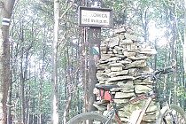 mtb szlakami beskidu niskiego i sadeckiego 15.08.2013r./na szczycie mokawicyw drodze do rytra