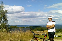 mtb szlakami beskidu niskiego i sadeckiego 15.08.2013r./na hali labowskiej w drodze do rytra