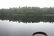 Panorama na cały Czarny Staw.