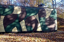 Bunkier w parku im.mieszkańców Heiloo w Piaśnikach