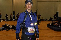 Bartosz przed startem