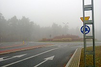 Rondo przy cmentarzu. Stalowa Wola