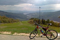 Góra Żar, widok w stronę Żywca