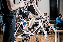 Rafał Drozdek w trakcie wyścigu fot. projecton