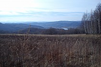 Widok na Dunajec z Dąbrówki Szczepanowskiej. Wracam na Trasy po złamaniu obojczyka :)