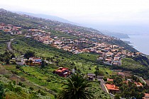 El Sauzal - widok z miasteczka