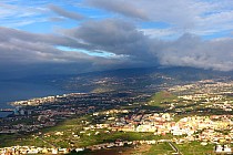 Icod el Alto - widok na wybrzeże