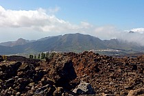 Widoki w drodze do Santiago del Teide.