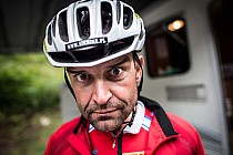 Remek Siudziński już w czerwcu przejecie USA z zachodniego wybrzeża na wschodnie. 
Ultrakolrz podczas wyścigu Race Around Austria fot. Jacek Turczyk / PAP