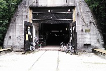 Wejście do bunkra w Konewce.