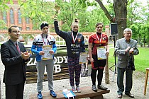 Podium juniorek młodszych
