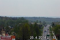 Jak widać po lewej na dole -HADYKÓWKA- i widok na Płaskowyż Kolbuszowski