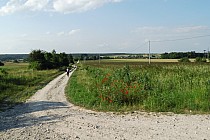 Zjeżdzamy w dolinę rzeki Wieprz