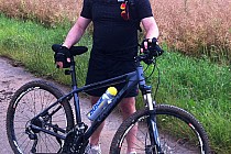 przerwa w walce na drodze polnej - po deszczu  :-)