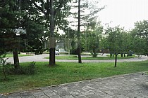 Susiec z okien pociągu