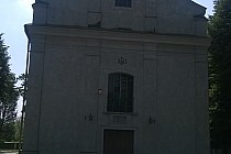 Fronton kościoła w Kępie Polskiej (1785)