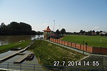 Ulanów. Przystań i ośrodek sportowy.