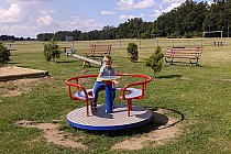 Plac zabaw w Chlebowie