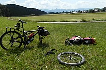 Naprawa z panoramą na Wielką Fatrę.