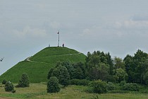 Kopiec Wyzwolenia widok z Księżej Góry