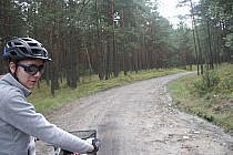 Przez las w stronę Kamiennych Kręgów