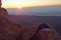 Na szczycie Teide (3718 m n.p.m) o wschodzie słońca!