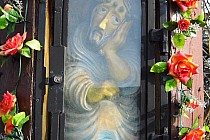 Nisko Grądy - Figura Chrystusa Frasobliwego