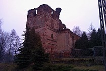 Ruiny kościoła w Ziemięcicach