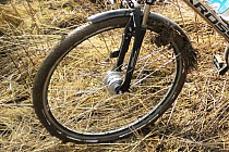 Zablokowane gliną koło :(