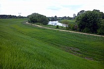 Zakole Wisły w okolicy Mętkowa