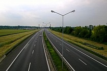 Przejazd nad autostradą A4