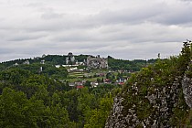 Widok z Grodu na Ogrodzieniec