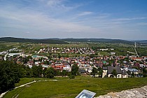 Widok z zamkowej wieży