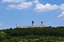 Zamek w Chęcinach widok z tyłu