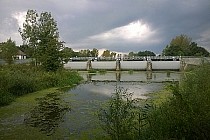 Zapora na starej Oławie