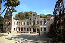 Ruiny palacu w Żmigrodzie