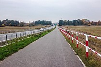 Ścieżka rowerowa do Brzegu Dolnego.