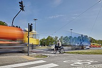 Ścieżka rowerowa wzdłuż ul. Konstantynowskiej i Zielonej