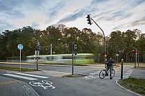 Ścieżka rowerowa wzdłuż ul. Konstantynowskiej i Zielonej