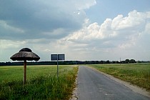 Wyjazd z miejscowości Garbce