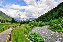 Droga rowerowa w Val di Sole