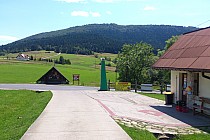 Widok spod siodła na Modyń