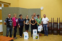 Po dekoracji Pań od lewej J JSzpunar,M Kula ,J Sroczyk, M Madyda, Anna Wiercioch A Krzysztoń, D Szubart i T Dubiel