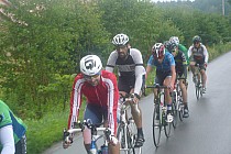 Mateusz Bieleń wymęczył peleton i samotnie dojechał do mety był apetyt na rekord trasy bo i nagroda znacząca za pobicie...
